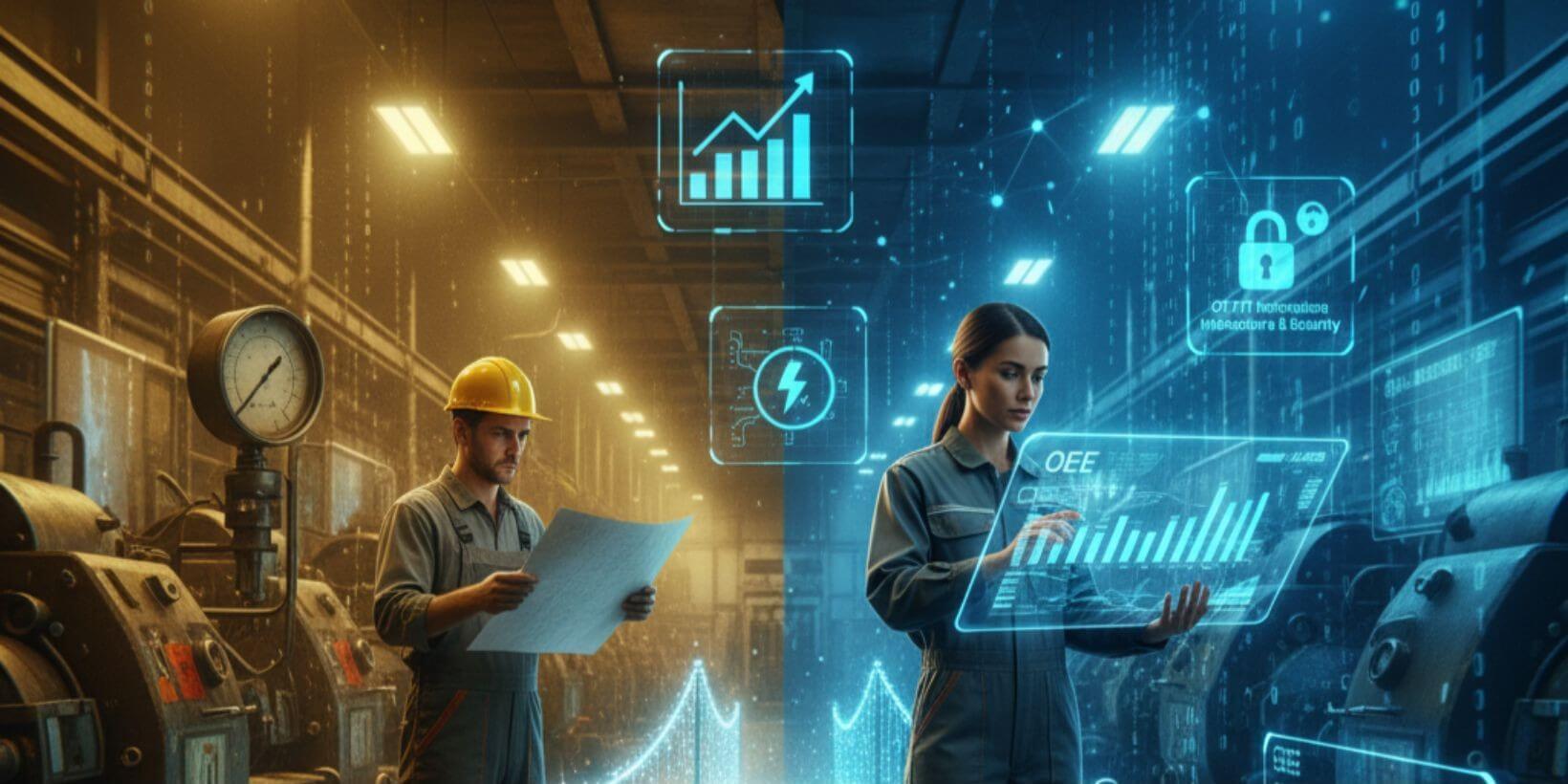 Reskilling Industrial connecting the traditional factory with the digital factory