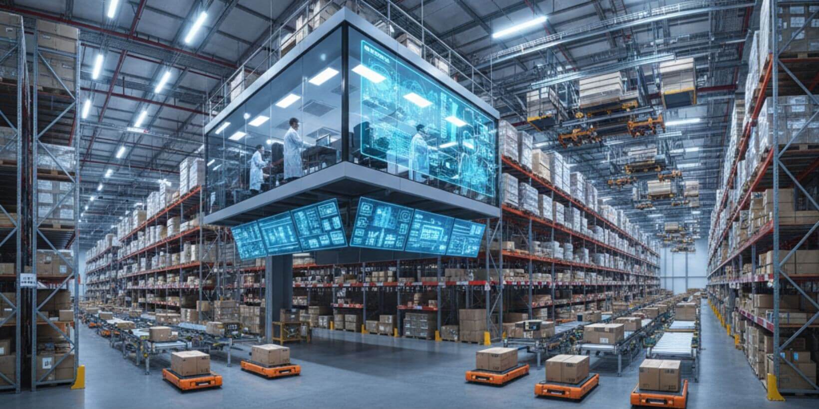 Intelligent digital factory, representation of loss detection in production.