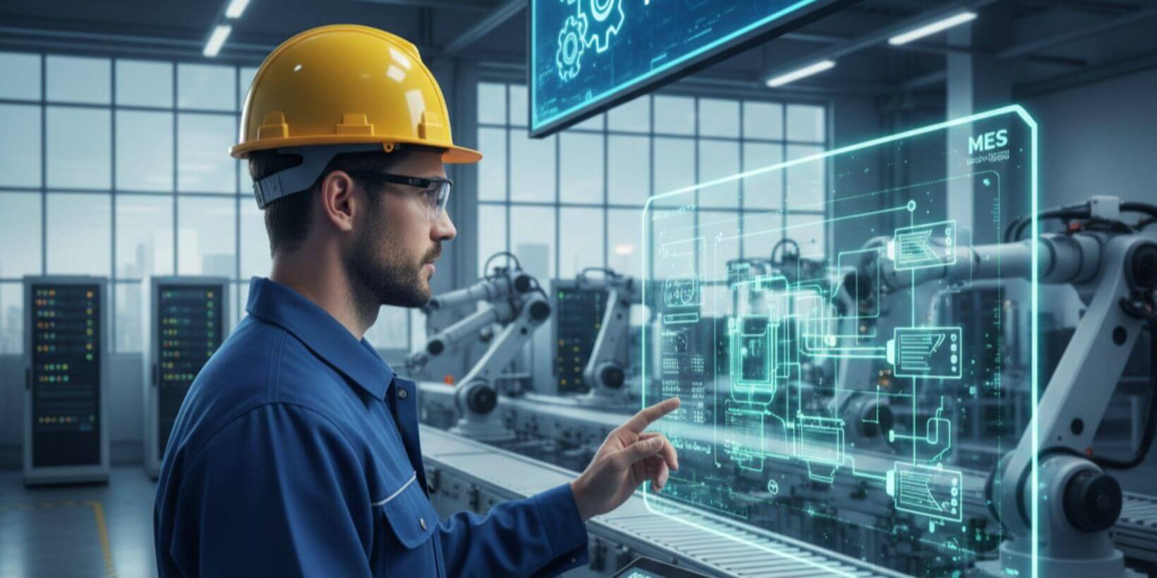 TPM with MES INEXION system and predictive maintenance