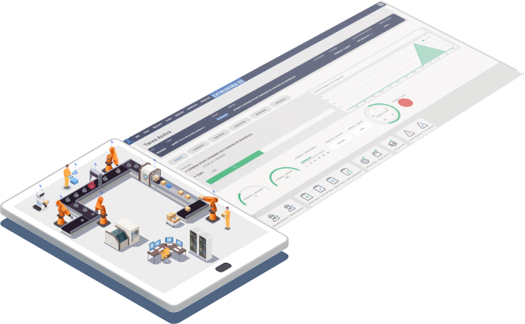 Interfaz tablet sistema MES INEXION Interfaz tablet sistema MES INEXION